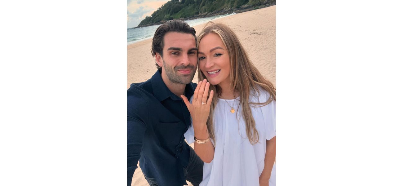 Laura Woods is engaged to Adam Collard and shows off beautiful ring.