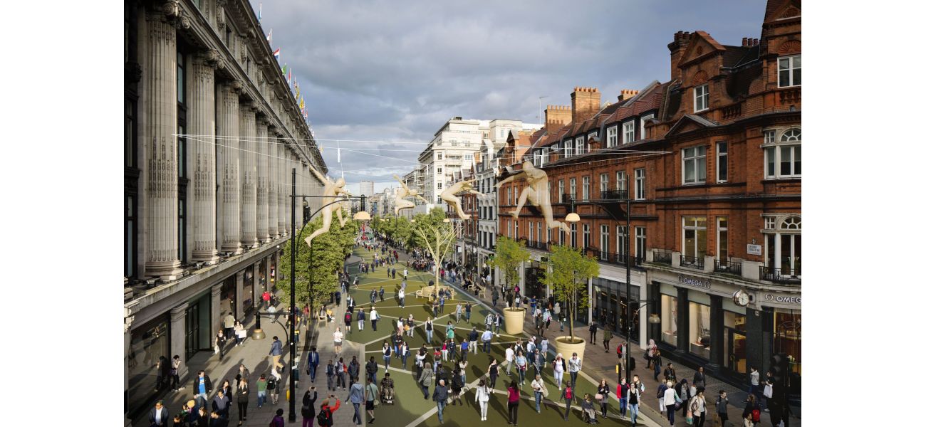 London's Oxford Street to become pedestrian only area under new proposals