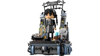 New Lego sets for Wednesday Addams feature a Jenna Ortega figurine.