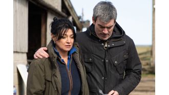 Cain is shocked and angry after receiving upsetting news about Moira's health in Emmerdale.