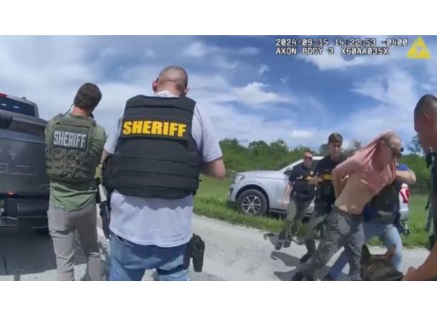 Police detain someone who allegedly plotted to assassinate Donald Trump.