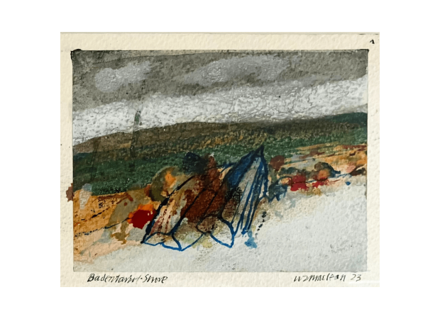 Famous Scottish artist Will Maclean showcases latest pieces in Ullapool.