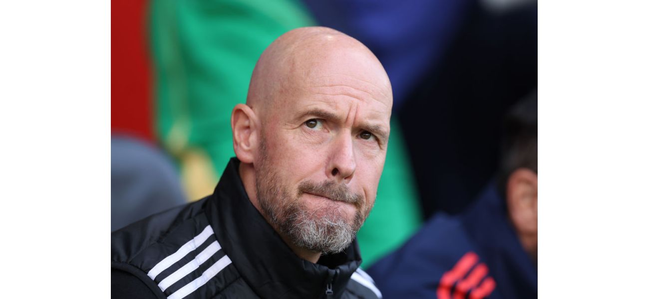 Ten Hag says a Man Utd player is getting restless for more playing time after receiving a training warning.