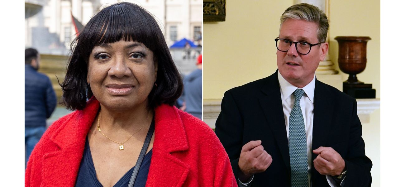 Diane Abbott accuses Keir Starmer of disregarding her as a person.
