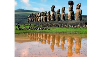 New DNA evidence disproves the theory of a major collapse on Easter Island.