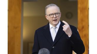 PM suggests possibility of calling for a double dissolution election, urging people to wait and see.