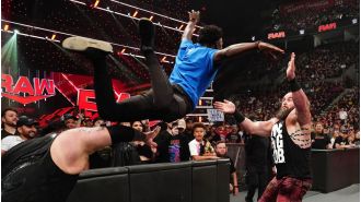 WWE star heavily fined for hurling fan during wild fight against opponent.