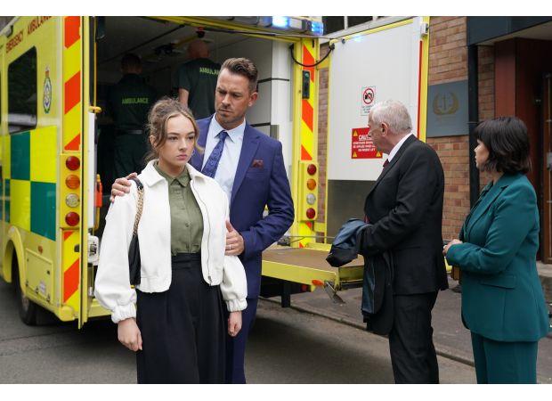 Hollyoaks reveals surprising result of JJ's trial as Frankie is shocked.