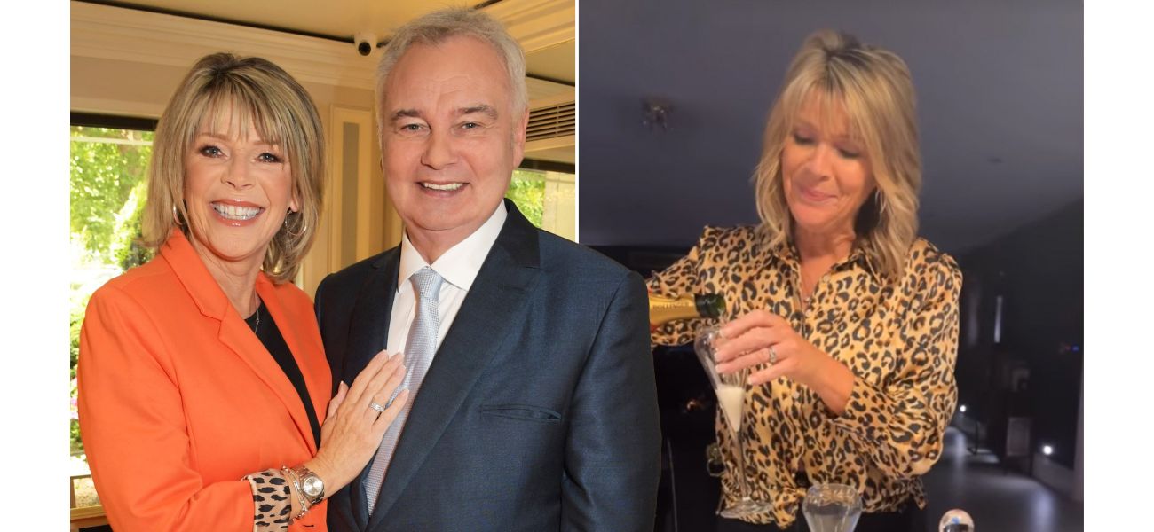 Ruth Langsford is coping with her recent split from Eamonn Holmes by staying social and surrounding herself with friends.