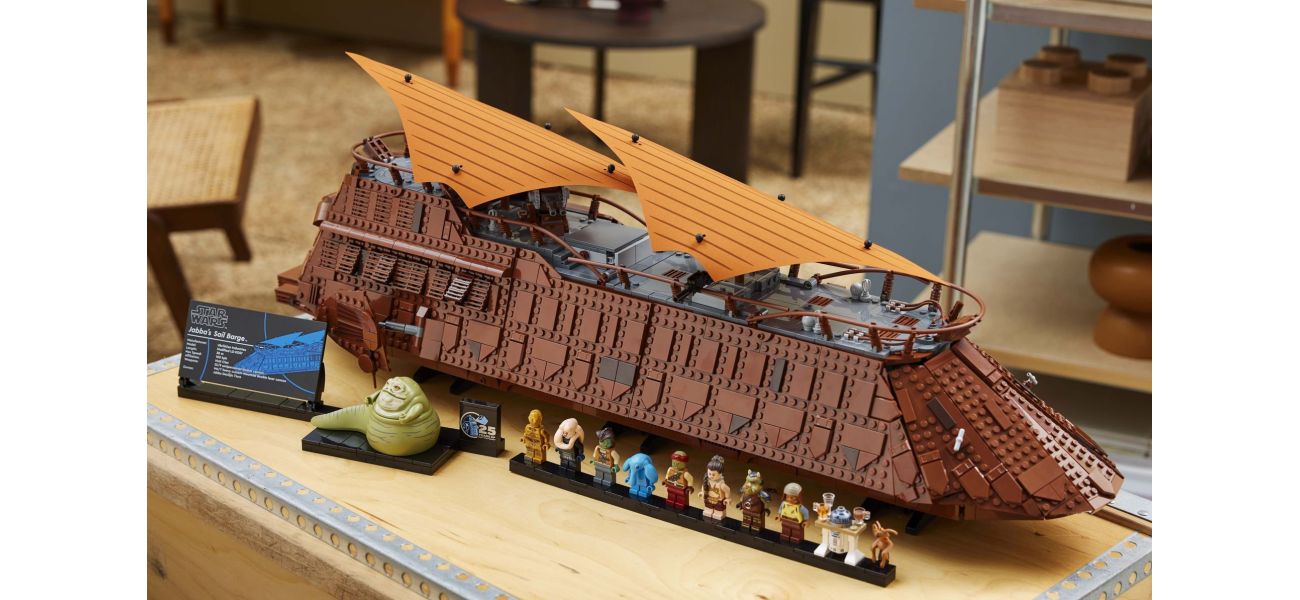Get the ultimate Star Wars gift with Lego's Jabba's Sail Barge this Christmas.