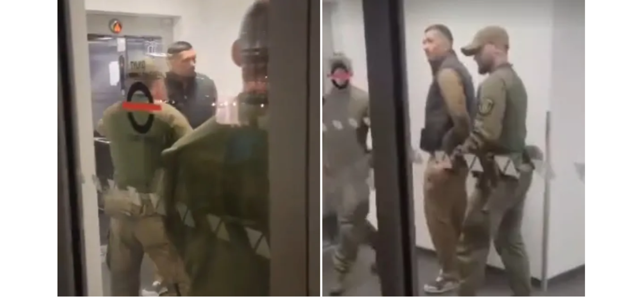 Ukrainian fighter Usyk detained at airport before anticipated match against Joshua and Dubois.