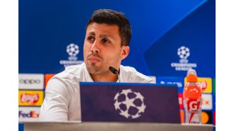 Rodri, a player for Manchester City, addresses rumors of a possible transfer to Real Madrid and alludes to a potential player strike.