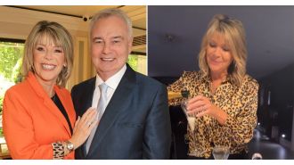 Ruth Langsford is coping with her recent split from Eamonn Holmes by staying social and surrounding herself with friends.