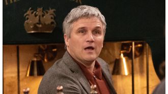 Emmerdale announces a character's death, causing Caleb to be shocked.