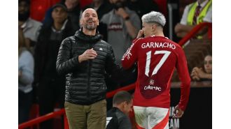 Ten Hag discusses whether Garnacho will play in upcoming game against Crystal Palace following team's recent defeat against Barnsley.