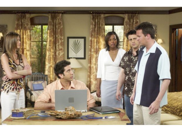 Schwimmer says Perry was not very open or talkative around him while they were working on the show Friends.