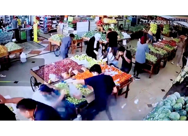 Nine people killed and 2700 injured due to simultaneous explosions of numerous pagers.