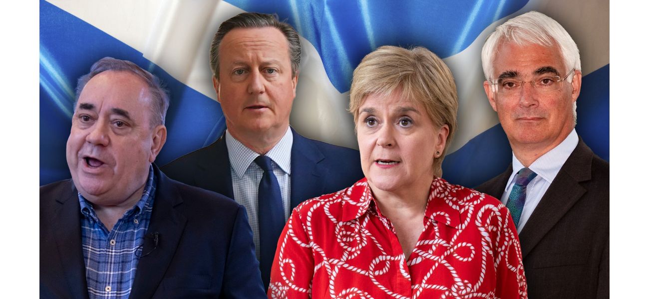 What is the current whereabouts of the main figures in the Scottish independence vote?
