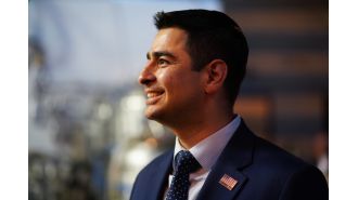 Caraveo criticizes GOP rival for offensive social media posts by former political director.