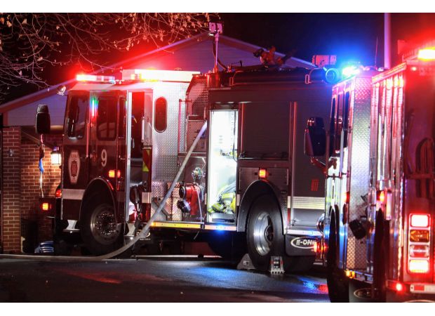 A dog passed away in a house fire in Aurora on Tuesday.