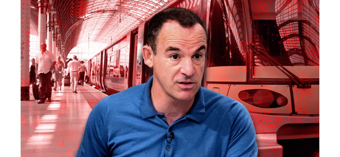 Martin Lewis warns train travelers going home for Christmas to book tickets 10 days in advance.