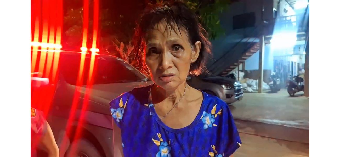 A woman was saved after a 4-meter python coiled around her for hours.