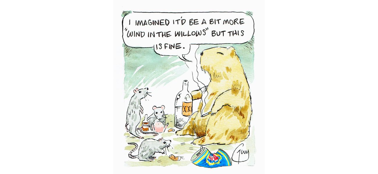 Guy Venables draws the Metro daily cartoon.