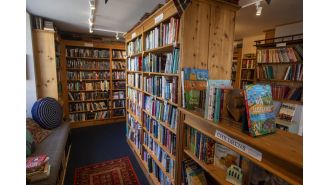 Fulfill your bookshop ownership dream by staying at this one-of-a-kind Airbnb.