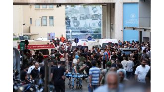 The next day after a pager attack injured 3,000 people, walkie-talkies cause explosions in Beirut.