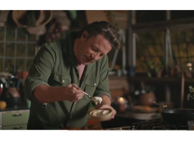 Jamie Oliver criticized by viewers for making an inappropriate double meaning, causing outrage.