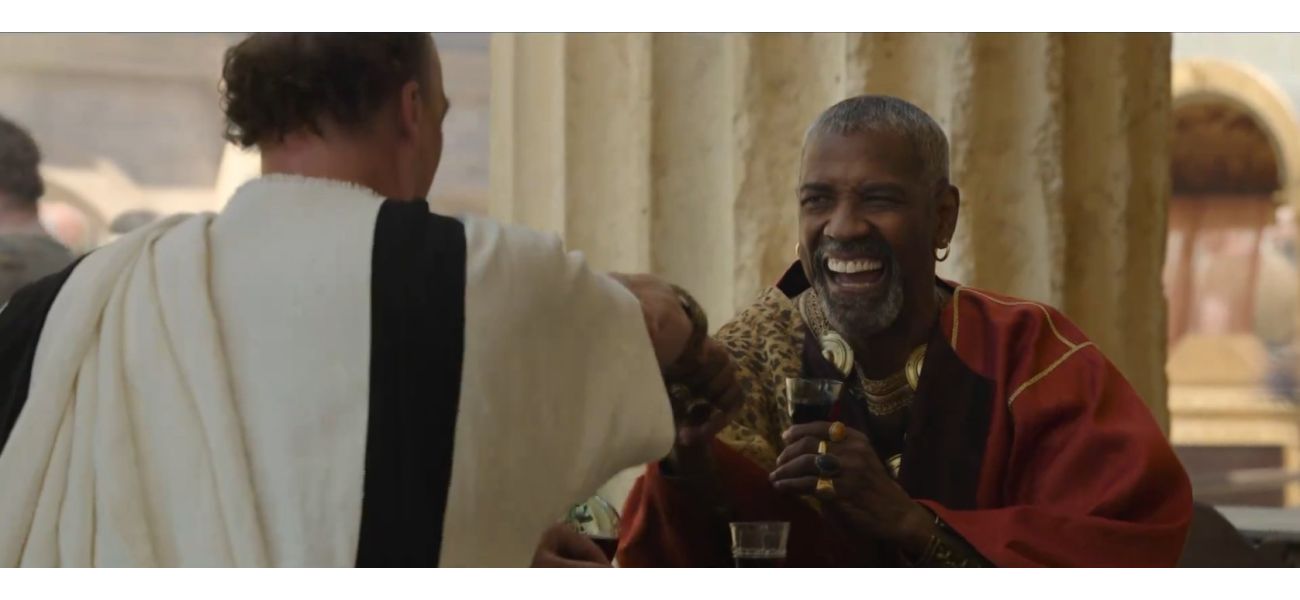 Denzel Washington explains his accent in Gladiator 2 controversy