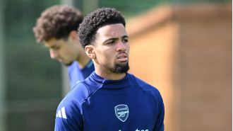 Jorginho praises Arsenal's Ethan Nwaneri from the academy, says he's getting better every day.