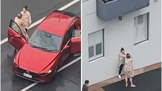 A court heard that a woman who took a baby in Brisbane accused the mother of being a 'bad mom'.