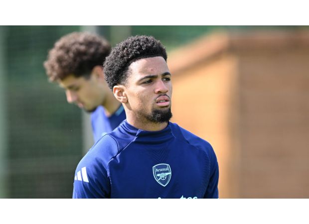 Jorginho praises Arsenal's Ethan Nwaneri from the academy, says he's getting better every day.