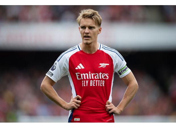 Possible ways Arsenal can adjust their lineup in the absence of Martin Odegaard, who has sustained a serious injury.