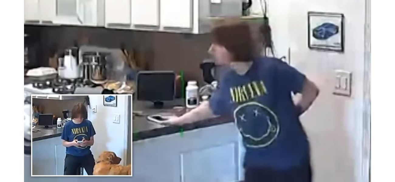 Video shows scene inside house where daughter allegedly killed mother.