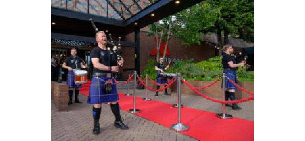 The Glasgow Marriott hotel is excited about its updated appearance.