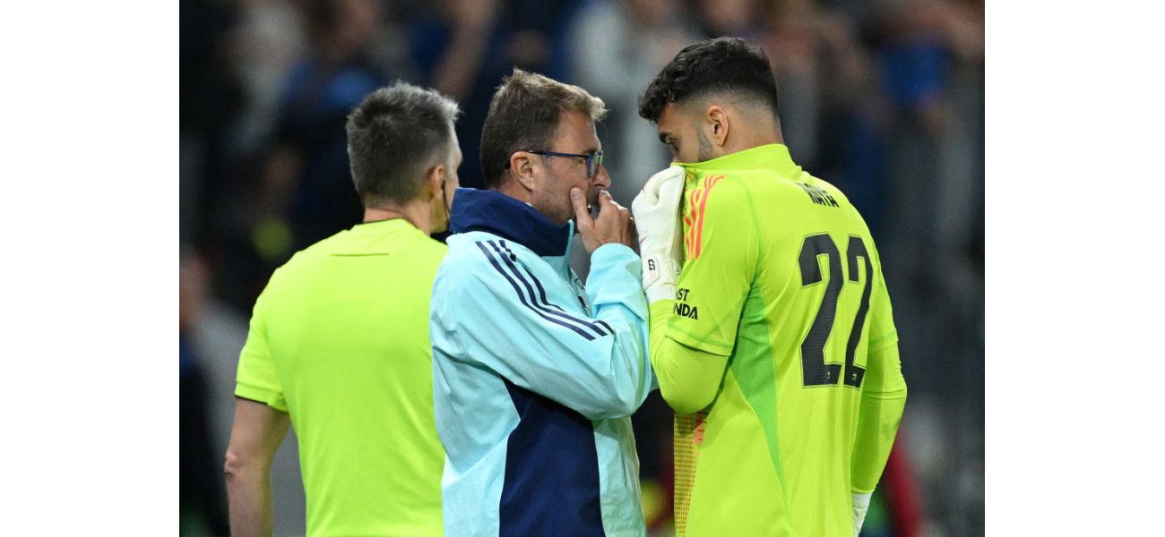 Raya shares what Arsenal coach said before impressive double save.