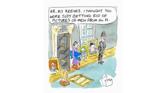 A daily cartoon by Guy Venables featured in the Metro newspaper.