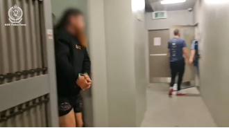 A man was sent to another country to face charges for domestic violence, including stalking.
