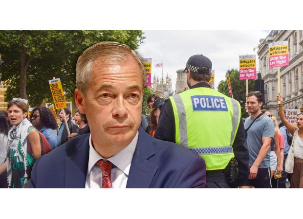 Police were called to prepare for potential protests at Reform conference due to the threat of terrorism.