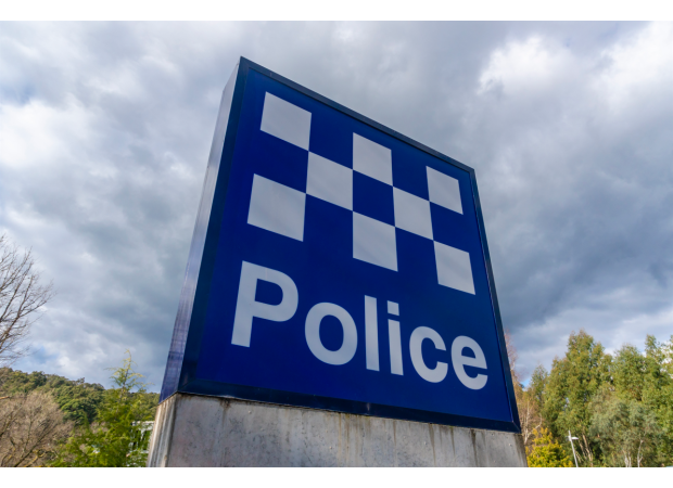 Man accused of using fire extinguisher in bar.