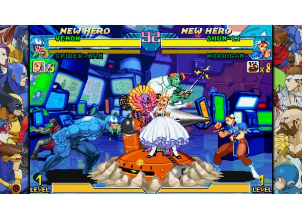 An evaluation of the Marvel Vs. Capcom Fighting Collection, a compilation of classic arcade games featuring iconic heroes.