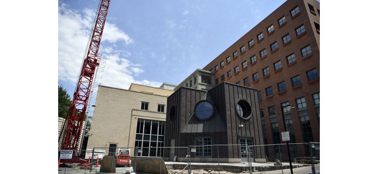 Denver Central Library is temporarily closed for renovation work and will reopen in November.