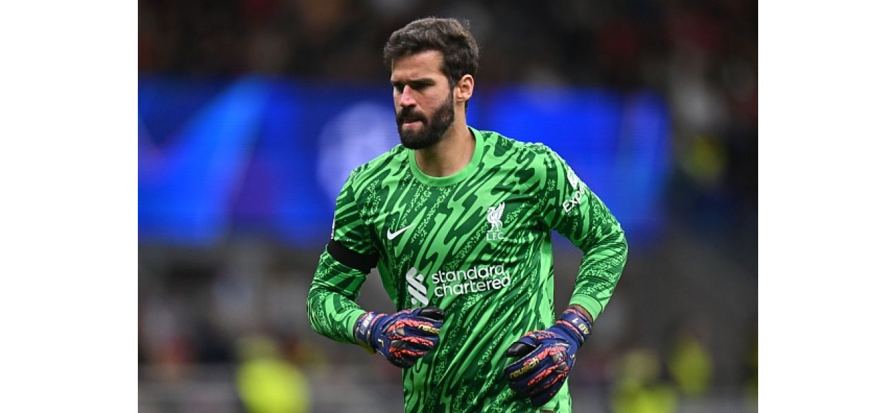 Liverpool manager Alisson may not be able to play against Bournemouth due to an injury concern, according to Arne Slot.