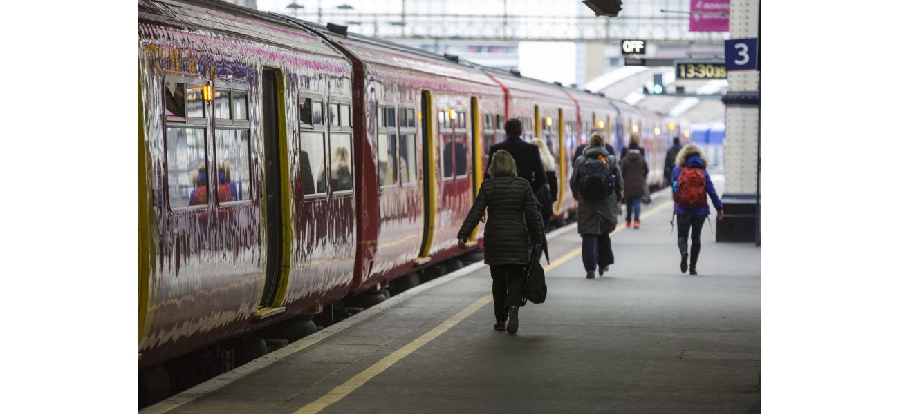 Most crowded train in England and Wales identified with more standing than seated passengers.