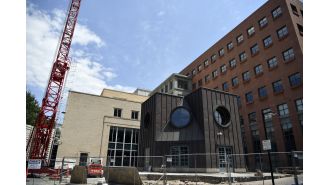 Denver Central Library is temporarily closed for renovation work and will reopen in November.