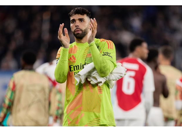 David Raya admits error in saving two shots in impressive display.