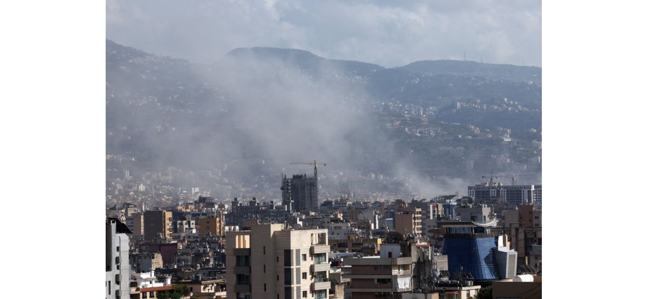 British citizens were advised to evacuate Lebanon before an airstrike shook Beirut.