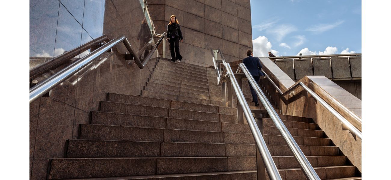 The steps by the train station were voted London's worst.